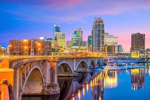 Minneapolis, Minnesota Skyline