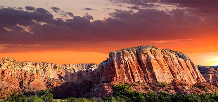 Red Rocks in New Mexico