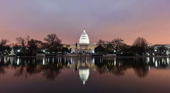 Washington DC capital building
